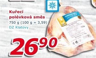 Směs kuřecí polévková mražená DZ Klatovy
