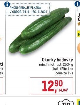 Okurky hadovky