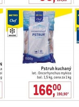 Pstruh kuchaný