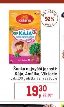 Šunka nejvyšší jakosti Kája, Amálka, Viktorie