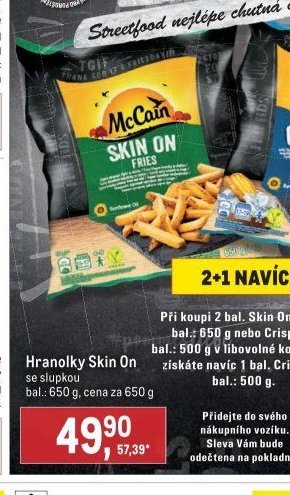 McCain Skin On Fries