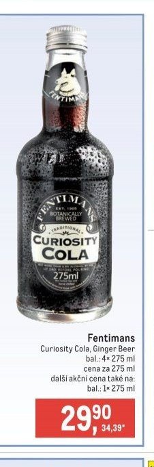 Fentimans Curiosity Cola, Ginger Beer