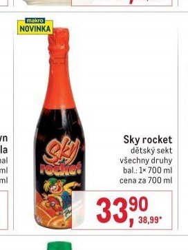 Sky rocket dětský sekt