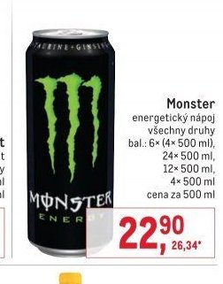 Monster energetický nápoj