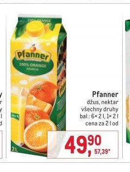 Pfanner džus, nektar