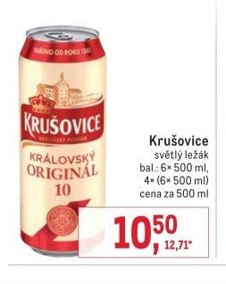 Krušovice Královský Originál 10