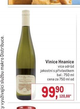 Vinice Hnanice víno