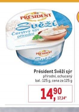 Président Svěží sýr