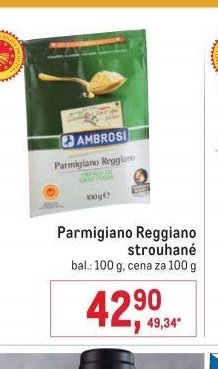 Parmigiano Reggiano strouhané