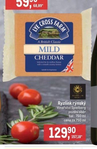 Lye Cross Farm Mild Cheddar