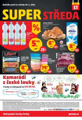 akční leták Penny Market 22.4.2021-28.4.2021