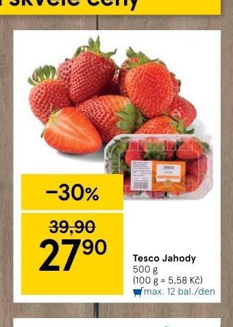 Tesco Jahody