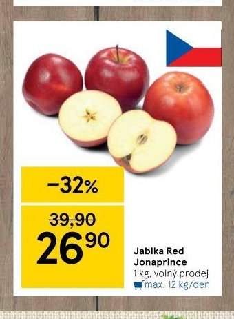 Jablka Red Jonaprince