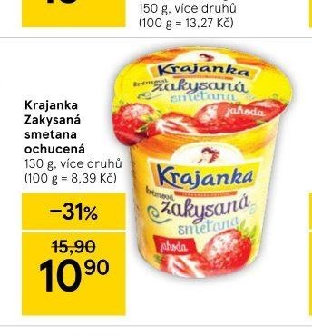 Krajanka Zakysaná smetana ochucená