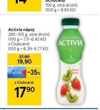 Activia nápoj