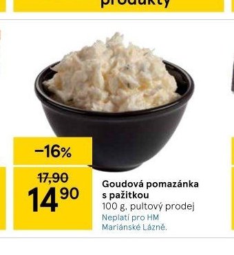 Goudová pomazánka s pažitkou