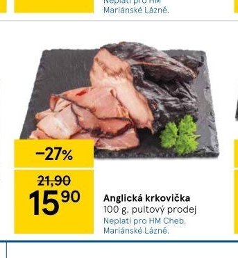 Anglická krkovička