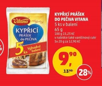 Kypřící prášek do pečiva Vitana