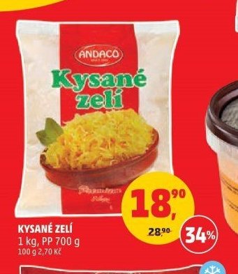 Kysané zelí Andaco