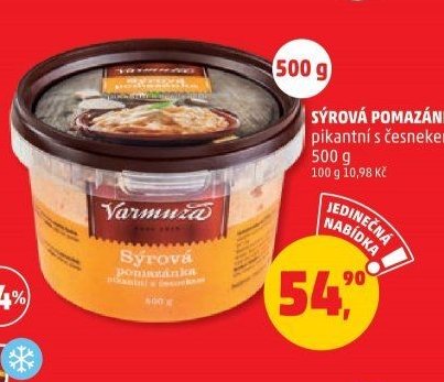 Sýrová pomazánka Varmuža