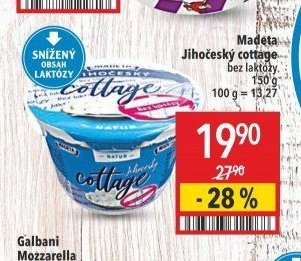 Madeta Jihočeský cottage bez laktózy 150 g