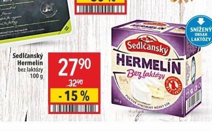 Sedlčanský Hermelín bez laktózy 100 g