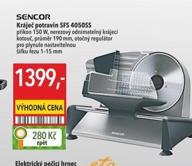 SENCOR Kráječ potravin SFS 4050SS