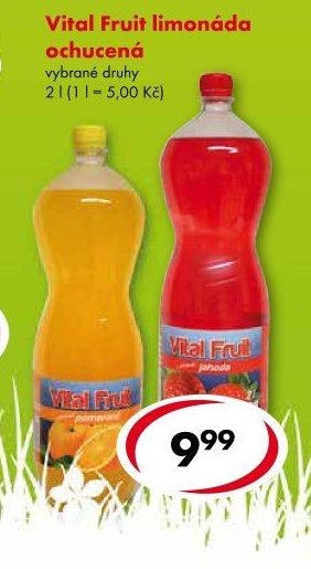 Vital Fruit limonáda ochucená