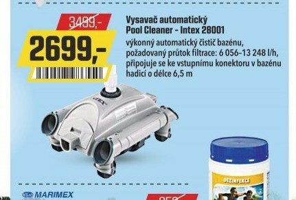 Vysavač automatický Pool Cleaner - Intex 28001