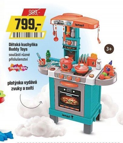 Dětská kuchyňka Buddy Toys