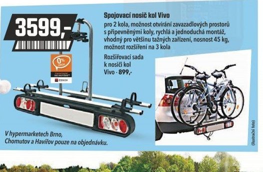 Spojovací nosič kol Vivo