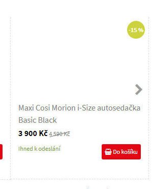 Maxi Cosi Morion i-Size autosedačka Basic Black
