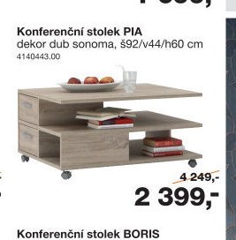 Konferenční stolek PIA - Sconto nábytek akcniletaky.com