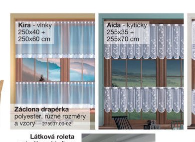 Záclona drapérka - Sconto nábytek akcniletaky.com