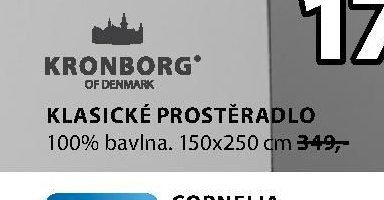 Klasické prostěradlo