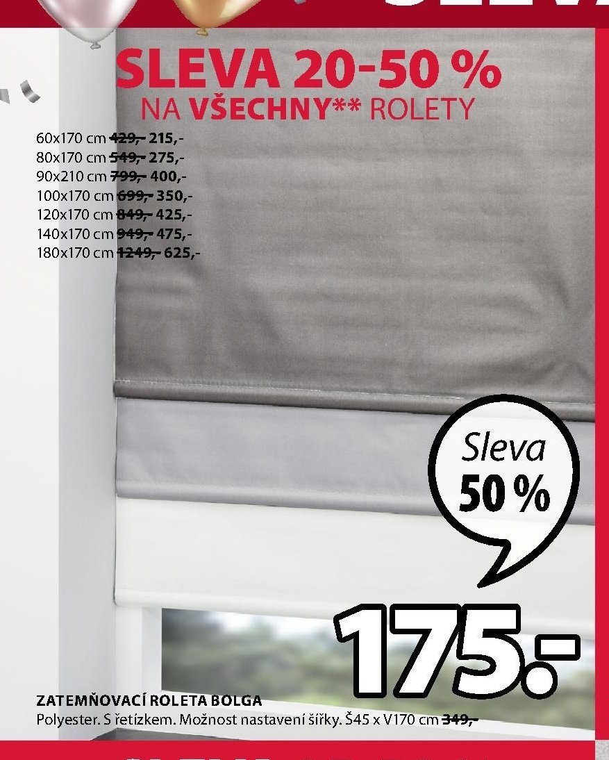 Zatemňovací roleta BOLGA