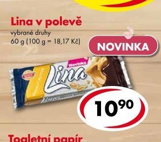 Lina v polevě