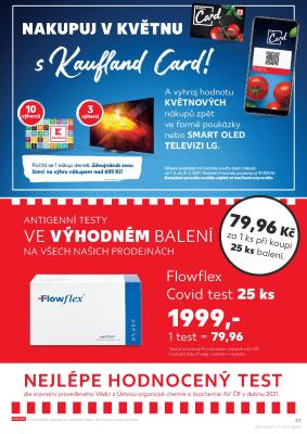 akční leták Kaufland 28.4.2021-4.5.2021