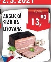 Anglická slanina lisovaná
