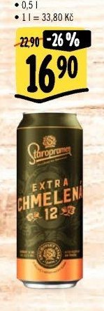 Staropramen Extra chmelená