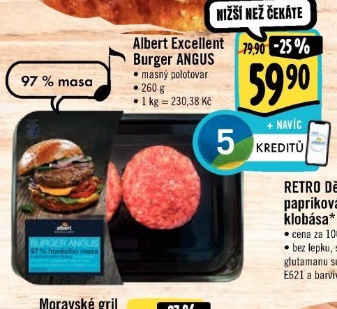 Albert Excellent Burger ANGUS