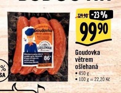 Gudovka větrem ošlehaná