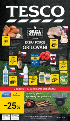 akční leták Tesco 28.4.2021-4.5.2021