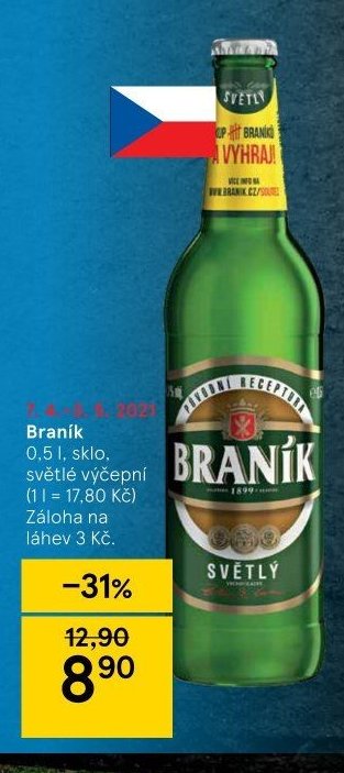 Braník, 0,5 l