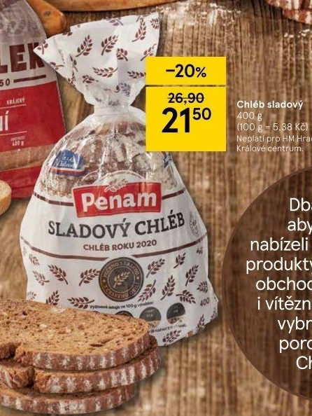 Chléb sladový Penam