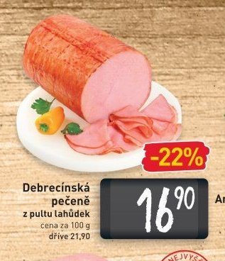 Debrecínská pečeně z pultu lahůdek