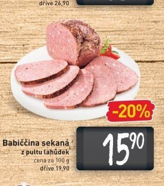 Babiččina sekaná z pultu lahůdek