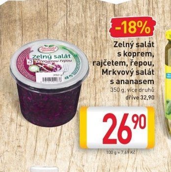 Zelný salát s koprem, rajčetem, řepou, Mrkvový salát