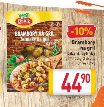 Brambory na gril