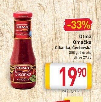 Otma Omáčka Cikánka, Čertovská